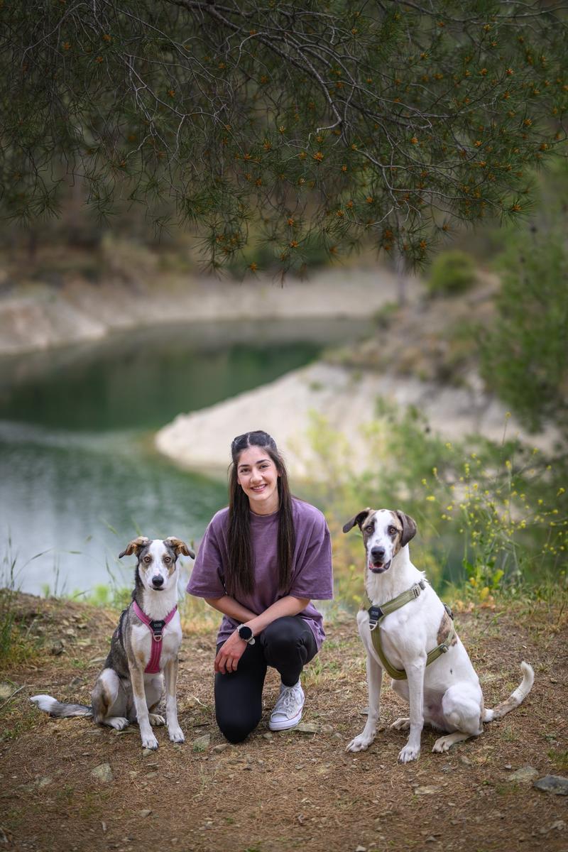 Alexia Theologou, certified positive reinforcement dog trainer